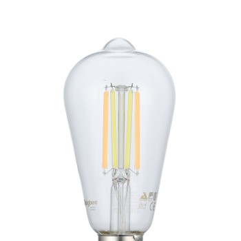Bec inteligent LED decorativ E27 ST64 Eglo 12236, 6W, 806lm, 2200-6500K