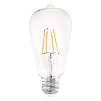 Bec LED decorativ E27 ST64 Eglo 110012, 7W, 806lm, 2700K