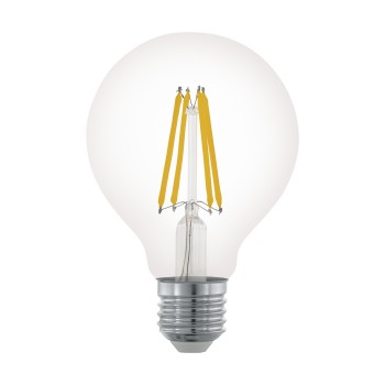 Bec LED decorativ E27 G80 Eglo 110023, 7.5W, 806lm, 2700K