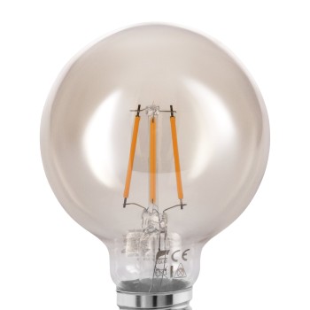 Bec LED decorativ E27 G80 Eglo 110052, 4W, 350lm, 2200K