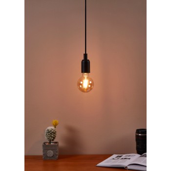 Bec LED decorativ E27 G80 Eglo 110052, 4W, 350lm, 2200K