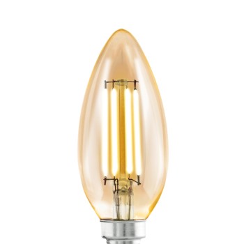 Bec LED decorativ E14 C35 Eglo 110058, 4W, 270lm, 2200K