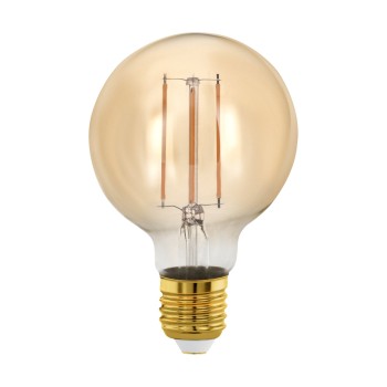 Bec LED decorativ E27 G80 Eglo 110063, 4W, 300lm, 1700K