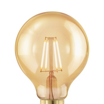 Bec LED decorativ E27 G80 Eglo 110063, 4W, 300lm, 1700K