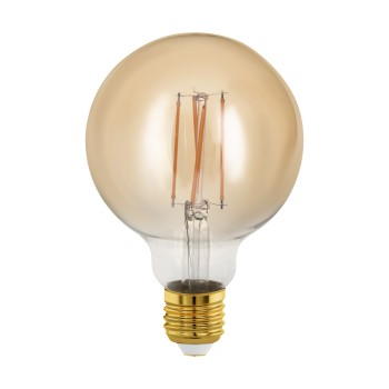 Bec LED decorativ E27 G95 Eglo 110064, 4W, 300lm, 1700K