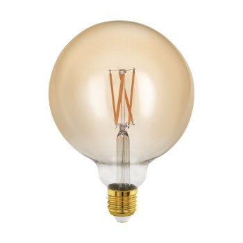 Bec LED decorativ E27 G125 Eglo 110065, 4W, 300lm, 1700K