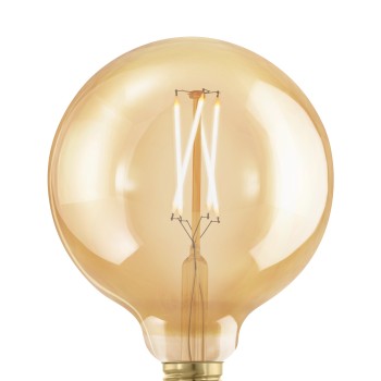 Bec LED decorativ E27 G125 Eglo 110065, 4W, 300lm, 1700K