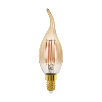Bec LED decorativ E14 Eglo 110071, 4W, 300lm, 1700K
