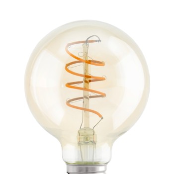 Bec LED decorativ E27 G80 Eglo 110075, 4W, 270lm, 2200K