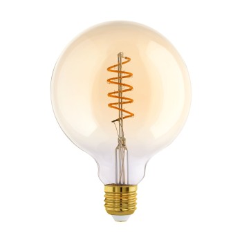 Bec LED decorativ E27 G125 Eglo 110076, 4W, 270lm, 2200K