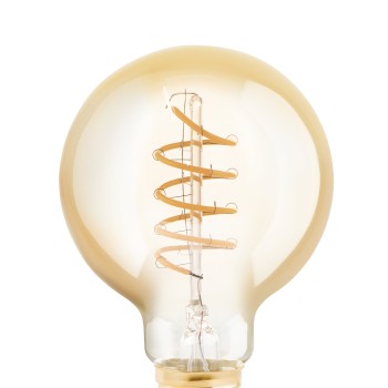 Bec LED decorativ E27 G80 Eglo 110079, 4W, 245lm, 2000K
