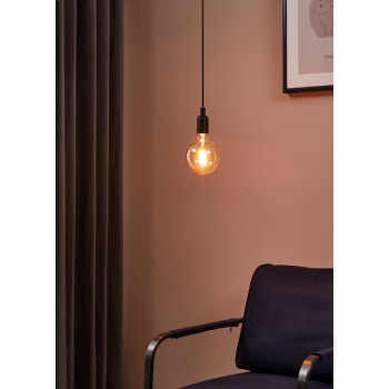 Bec LED decorativ E27 G125 Eglo 110082, 4W, 245lm, 2000K