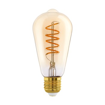 Bec LED decorativ E27 ST64 Eglo 110083, 4W, 245lm, 2000K