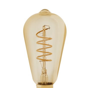 Bec LED decorativ E27 ST64 Eglo 110083, 4W, 245lm, 2000K