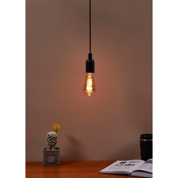 Bec LED decorativ E27 ST64 Eglo 110083, 4W, 245lm, 2000K
