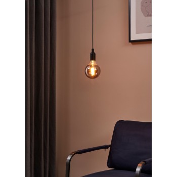 Bec LED decorativ E27 G125 Eglo 110087, 4W, 100lm, 2000K