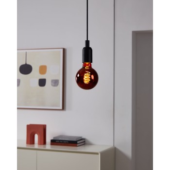 Bec LED decorativ E27 G95 Eglo 110092, 4W, 30lm, 2000K