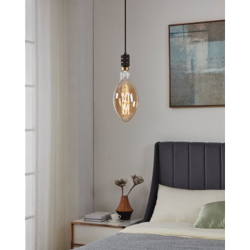 Bec LED decorativ E27 Eglo 110109, 8W, 806lm, 2100K