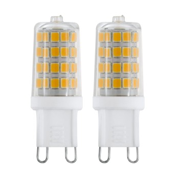 Set 2 becuri LED G9 Eglo 110154, 3W, 320lm, 3000K