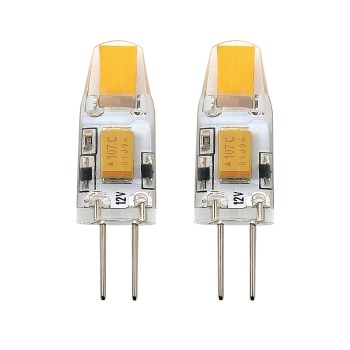 Set 2 becuri LED G4 Eglo 110159, 2W, 200lm, 2700K, dimabil