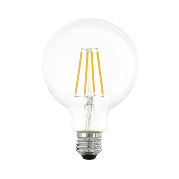 Bec LED decorativ E27 G95 Eglo 110181, 7.3W, 806lm, 2700K, dimabil