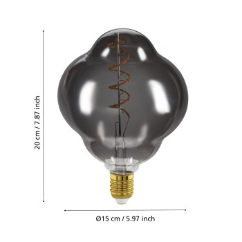 Bec LED E27 Eglo 110254, 4W, 110lm, 2000K