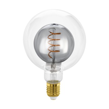 Bec LED decorativ E27 G125 Eglo 110256, 2W, 80lm, 2000K