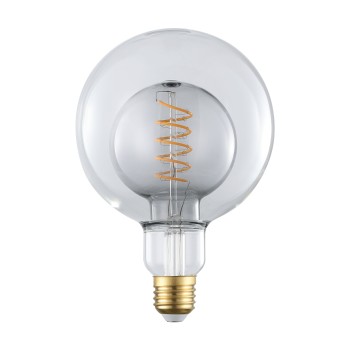 Bec LED decorativ E27 G125 Eglo 110256, 2W, 80lm, 2000K