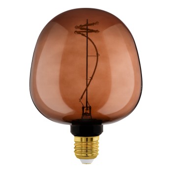 Bec LED decorativ E27 G125 Eglo 110266, 4W, 40lm, 2000K