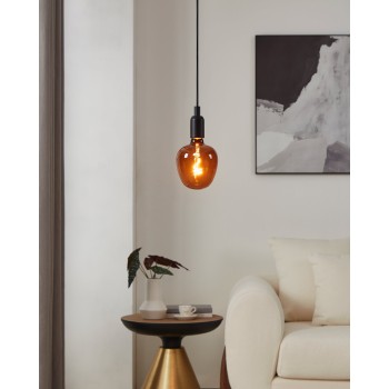 Bec LED decorativ E27 G125 Eglo 110266, 4W, 40lm, 2000K
