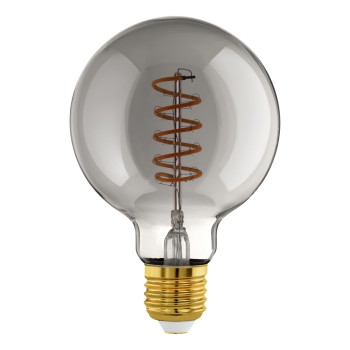 Bec inteligent LED decorativ E27 G95 Eglo 110287, 4W, 150lm, 2000K
