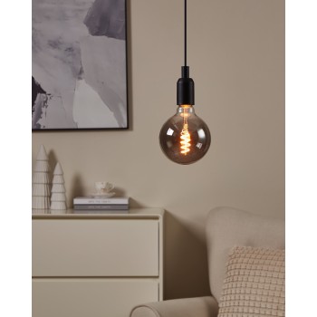 Bec inteligent LED decorativ E27 G125 Eglo 110288, 4W, 150lm, 2000K
