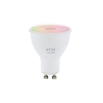 Set 3 becuri inteligente LED RGB GU10 Eglo 110309, 4.5W, 345lm, 2700-6500K