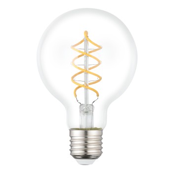 Bec LED decorativ E27 G80 Eglo 110316, 7.3W, 806lm, 2700K
