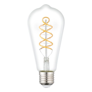 Bec LED decorativ E27 ST64 Eglo 110318, 7.3W, 806lm, 2700K