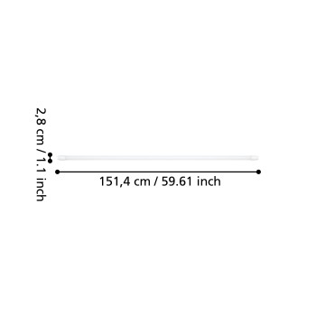 Bec LED G13 Eglo 110346, 23W, 2600lm, 6500K