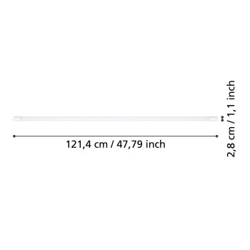 Bec LED G13 Eglo 110347, 15W, 2400lm, 4000K