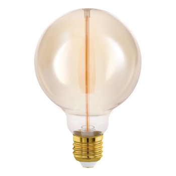 Bec LED decorativ E27 G95 Eglo 110364, 2W, 100lm, 1800K