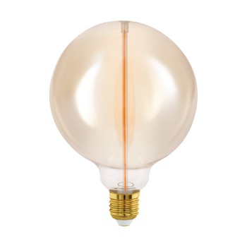 Bec LED decorativ E27 G125 Eglo 110365, 2W, 100lm, 1800K