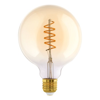 Bec LED decorativ E27 G125 Eglo 110371, 8W, 806lm, 2700K