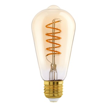 Bec LED decorativ E27 ST64 Eglo 110372, 8W, 806lm, 2700K