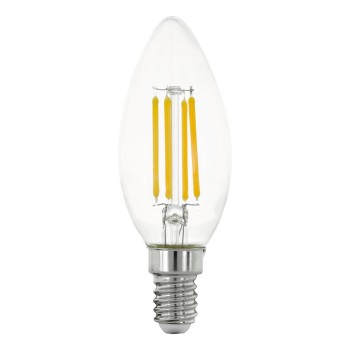 Bec LED E14 C35 Eglo 110382, 7W, 806lm, 2700K, dimabil
