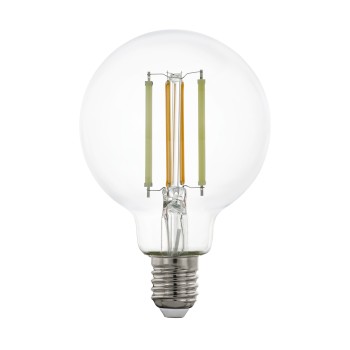Bec inteligent LED decorativ E27 G80 Eglo 110386, 8W, 1055lm, 2200-6500K