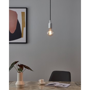 Bec inteligent LED decorativ E27 G80 Eglo 110386, 8W, 1055lm, 2200-6500K