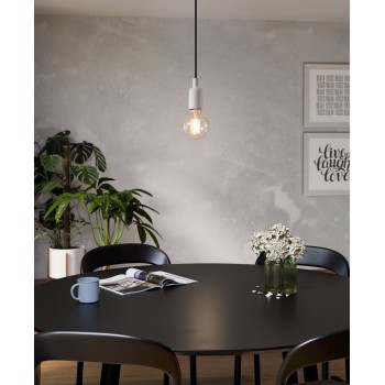 Bec inteligent LED decorativ E27 G80 Eglo 110386, 8W, 1055lm, 2200-6500K