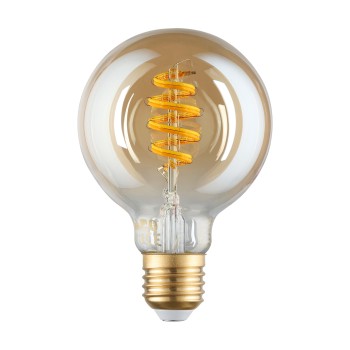 Bec inteligent LED decorativ E27 G80 Eglo 110391, 7W, 806lm, 2200-6500K
