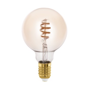 Bec inteligent LED decorativ E27 G95 Eglo 110392, 7W, 806lm, 2200-6500K