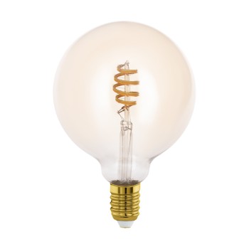 Bec inteligent LED decorativ E27 G125 Eglo 110393, 7W, 806lm, 2200-6500K