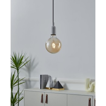 Bec inteligent LED decorativ E27 G125 Eglo 110393, 7W, 806lm, 2200-6500K