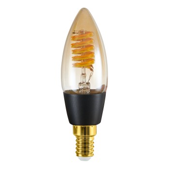 Bec inteligent LED decorativ E14 C35 Eglo 110402, 4.9W, 470lm, 2200-6500K